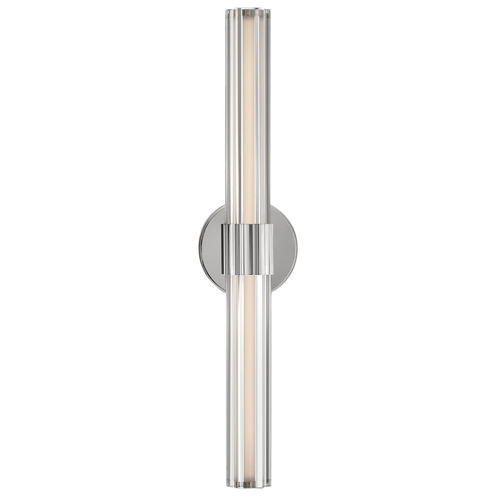 Hinkley Georgette Bathroom Vanity Light in Polished Nickel (view 2)