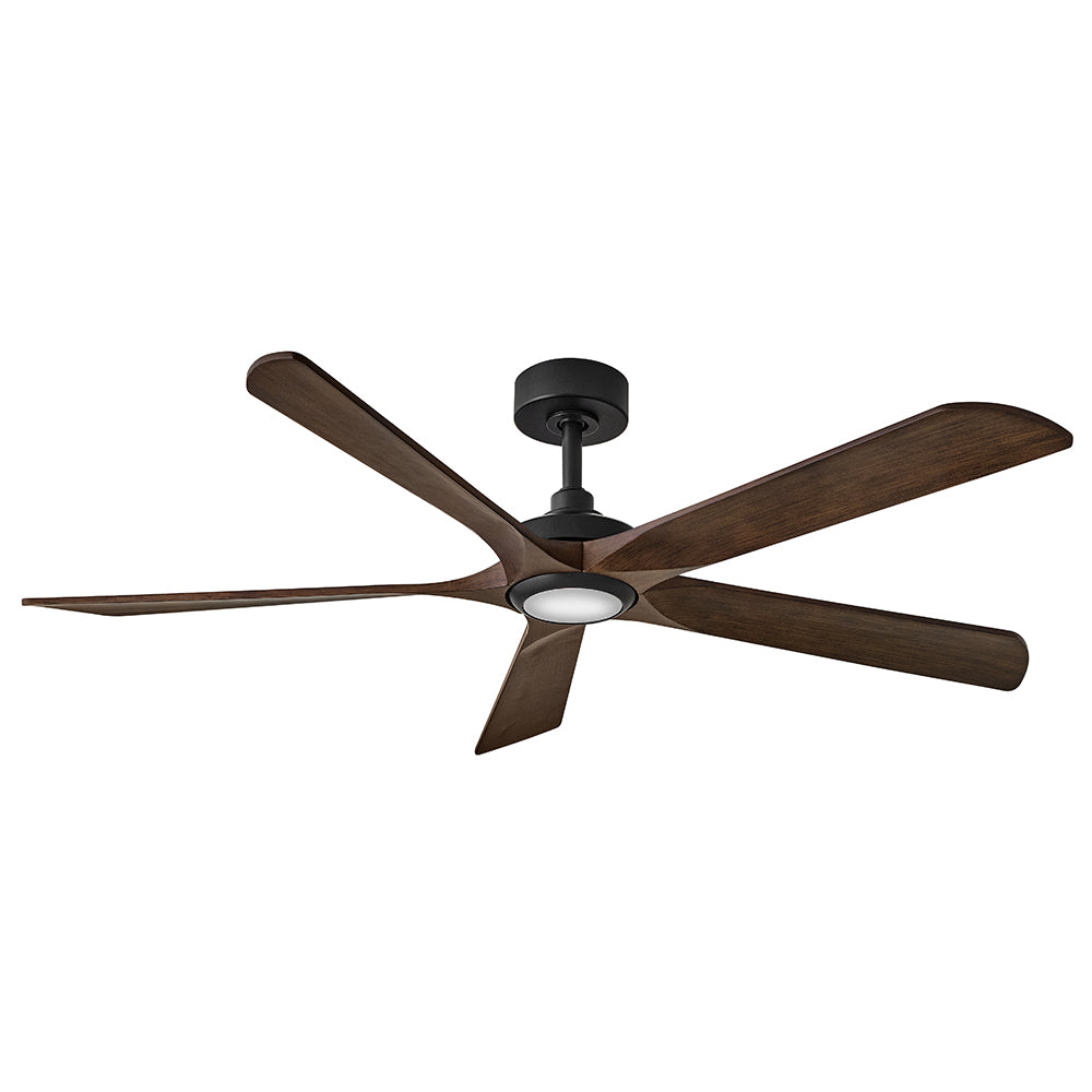 Hinkley Layton Smart Fan with Light in Matte Black (view 2)