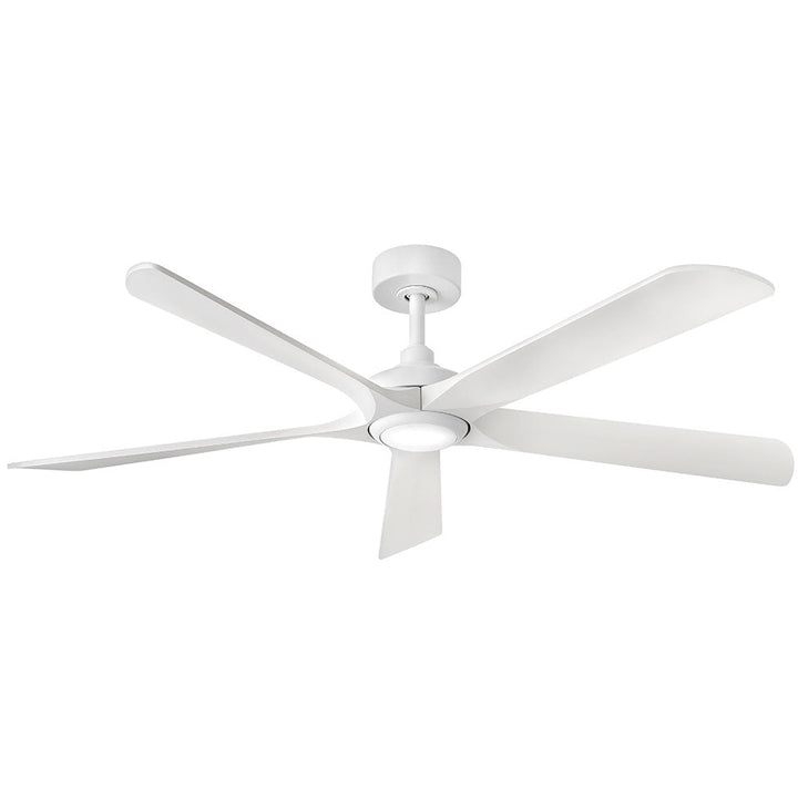 Hinkley Layton Smart Fan with Light in Matte White