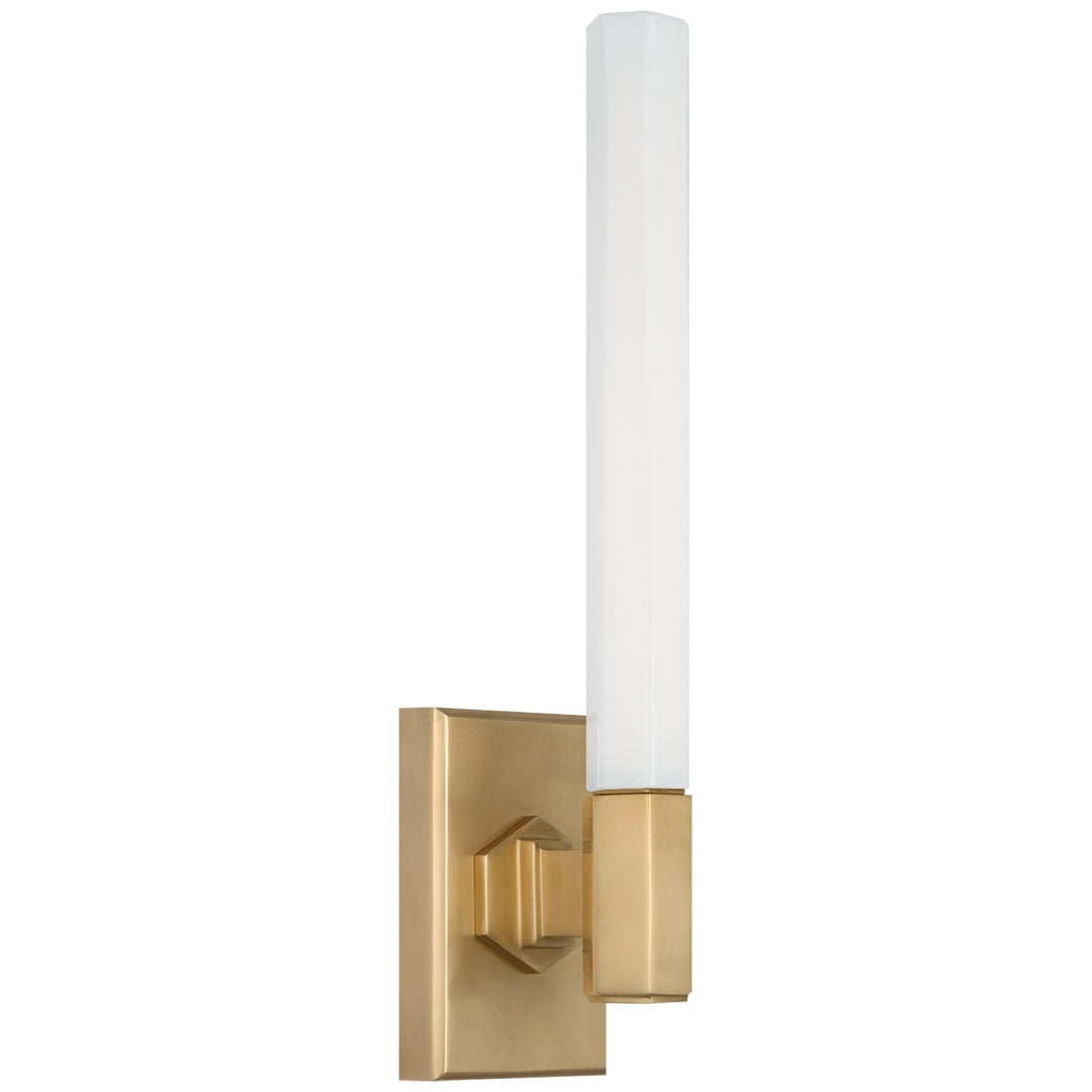 Visual Comfort Signature Hawthorne Bathroom Vanity Light in Antique Burnished Brass