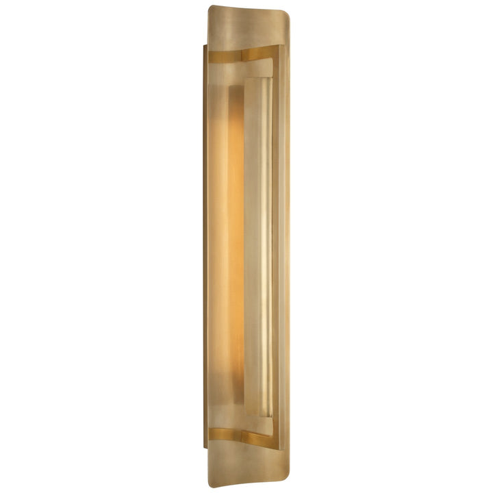 Visual Comfort Signature - IKF 2140HAB - LED Wall Sconce - Tristan - Hand-Rubbed Antique Brass