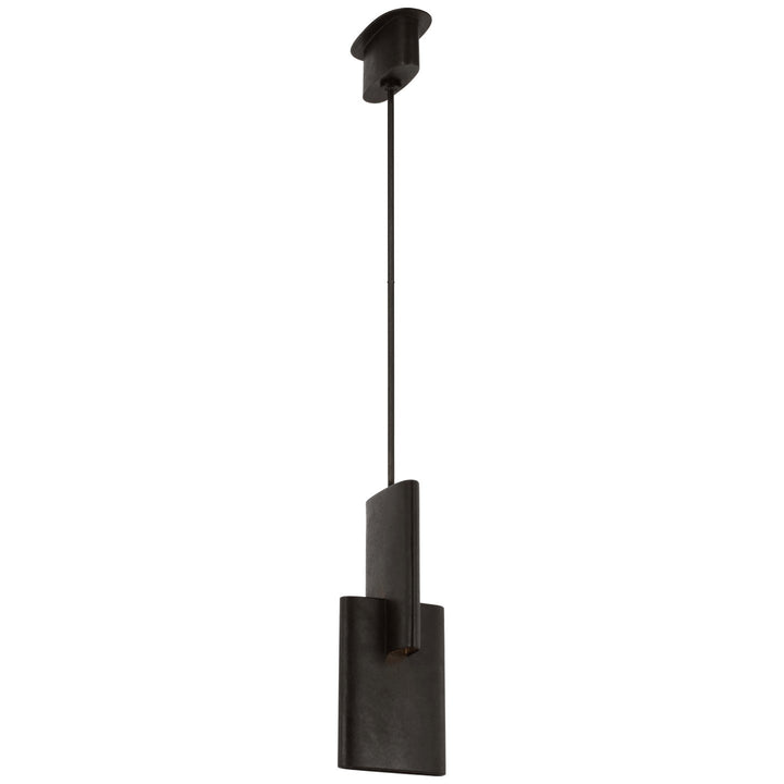 Visual Comfort Signature - KW 5440MBL - LED Pendant - Lotura - Museum Black