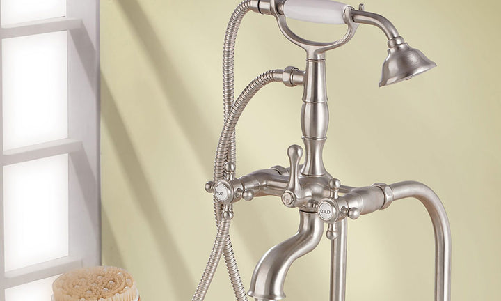 California Faucets Traditional Wall Mount Tub Filler