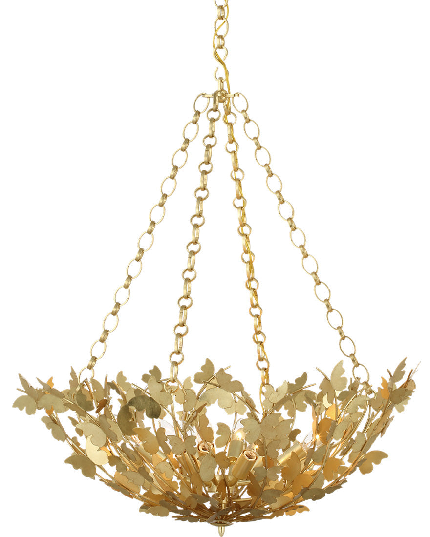 Visual Comfort Signature Farfalle Basket Chandelier