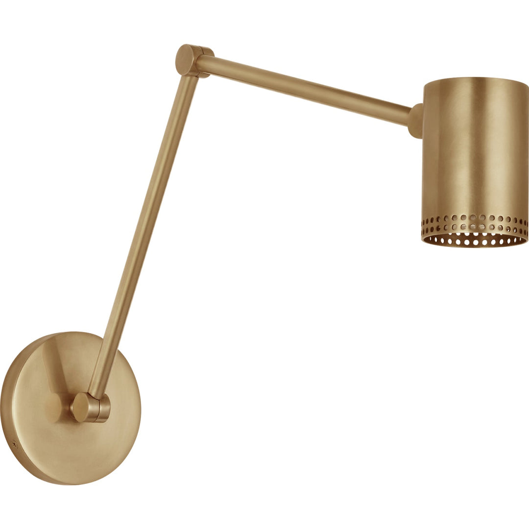 Visual Comfort Signature Precision Double Swing-arm Library Wall Light