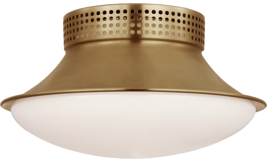 Visual Comfort Signature Precision Wide Bulb Ceiling Flush Light