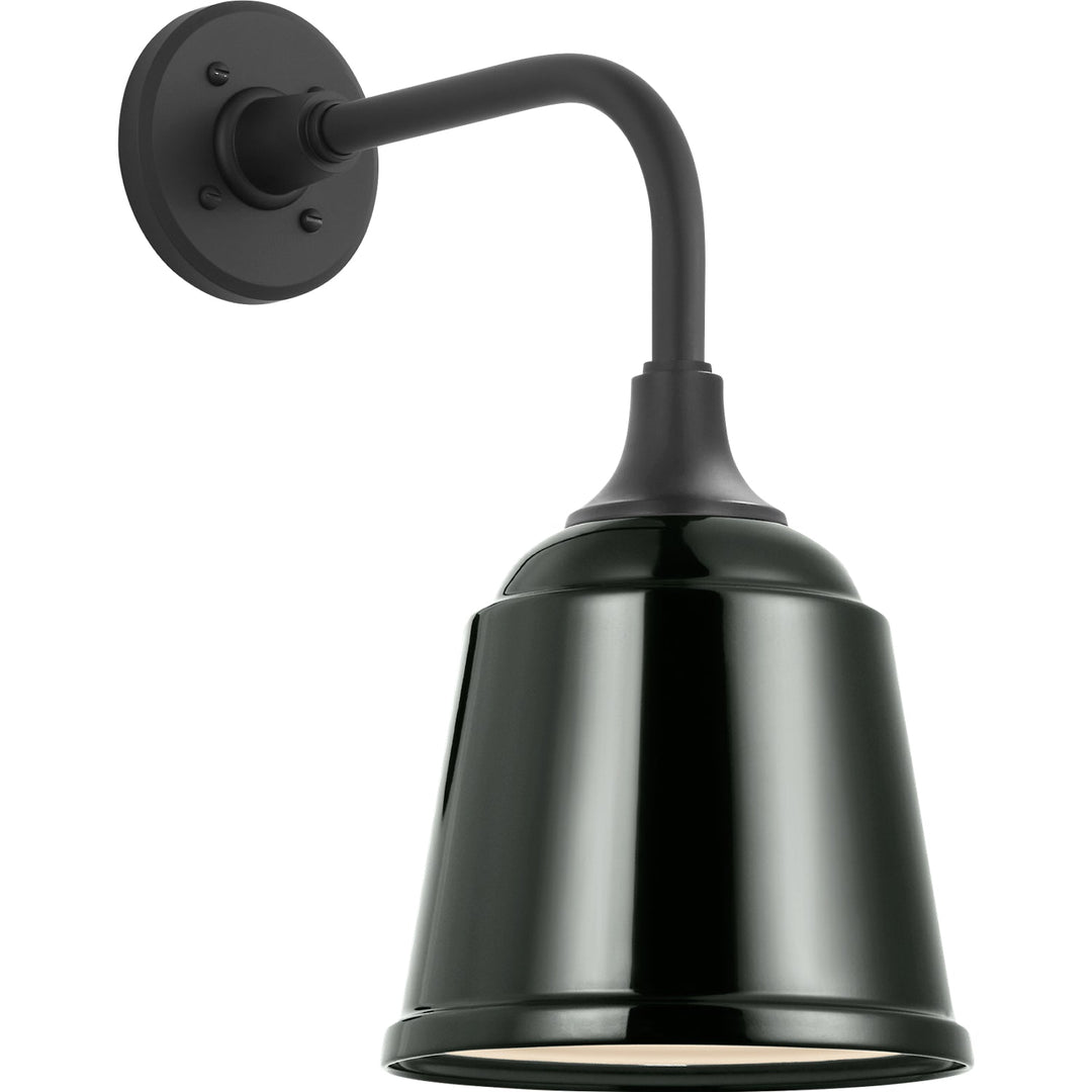 Visual Comfort Signature Academy Outdoor Rex Barn Sm Rockhouse Wall Light in Matte Black (view 2)
