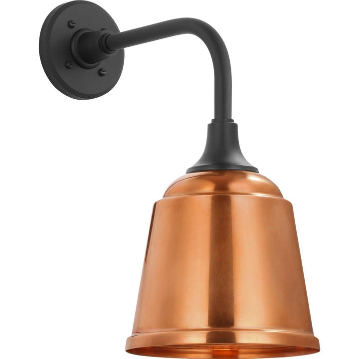 Visual Comfort Signature Academy Outdoor Rex Barn Sm Rockhouse Wall Light in Matte Black (view 3)