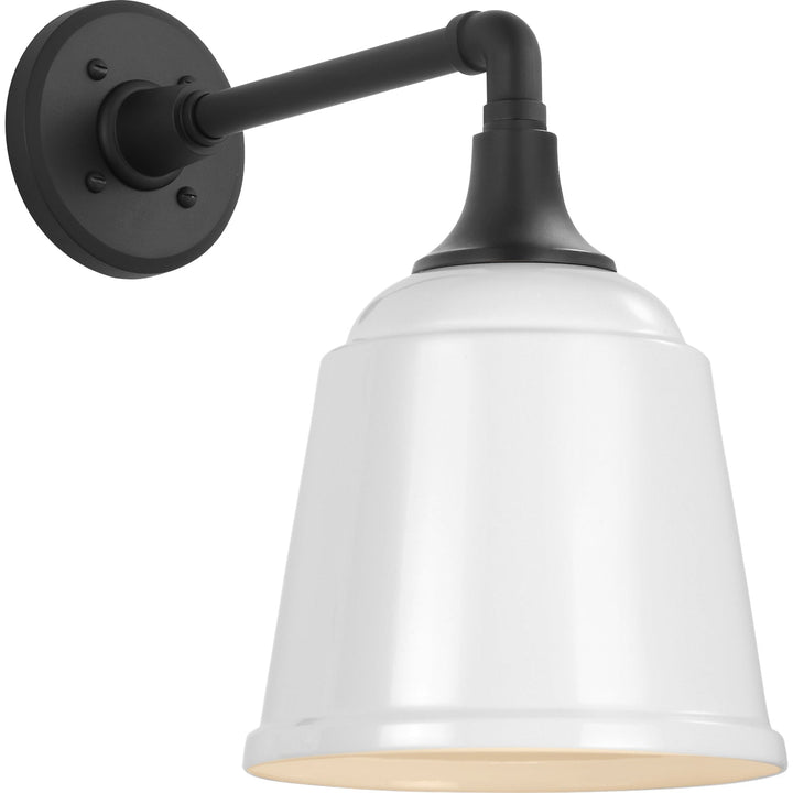 Visual Comfort Signature Academy Outdoor Mack Barn Sm Rockhouse Wall Light in Matte Black (view 4)