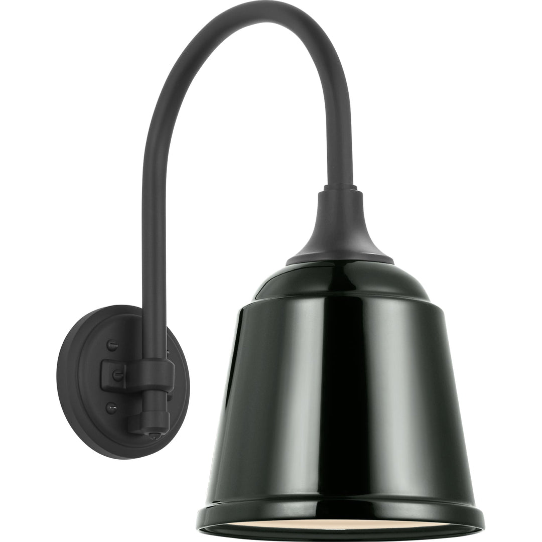 Visual Comfort Signature Academy Outdoor Arched 16 Mack Sm Rockhouse Wall Light in Matte Black (view 2)