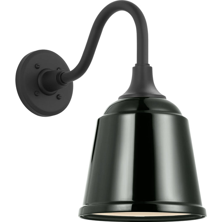 Visual Comfort Signature Academy Outdoor Flynn Barn Sm Rockhouse Wall Light in Matte Black (view 2)