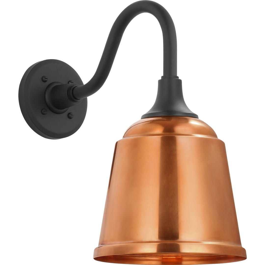 Visual Comfort Signature Academy Outdoor Flynn Barn Sm Rockhouse Wall Light in Matte Black (view 3)