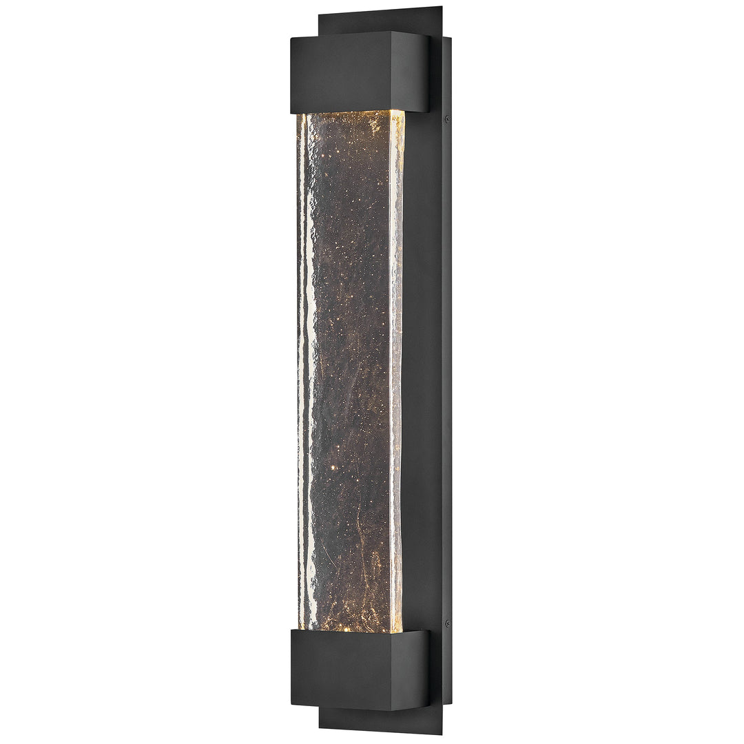 Hinkley Rune Outdoor Wall Light in Black