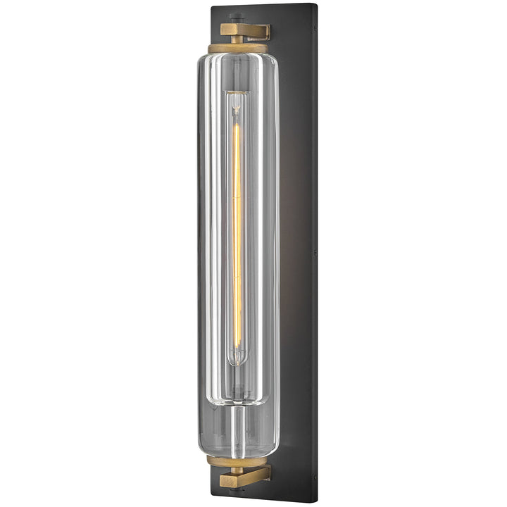 Hinkley Lourde Outdoor Wall Light in Black