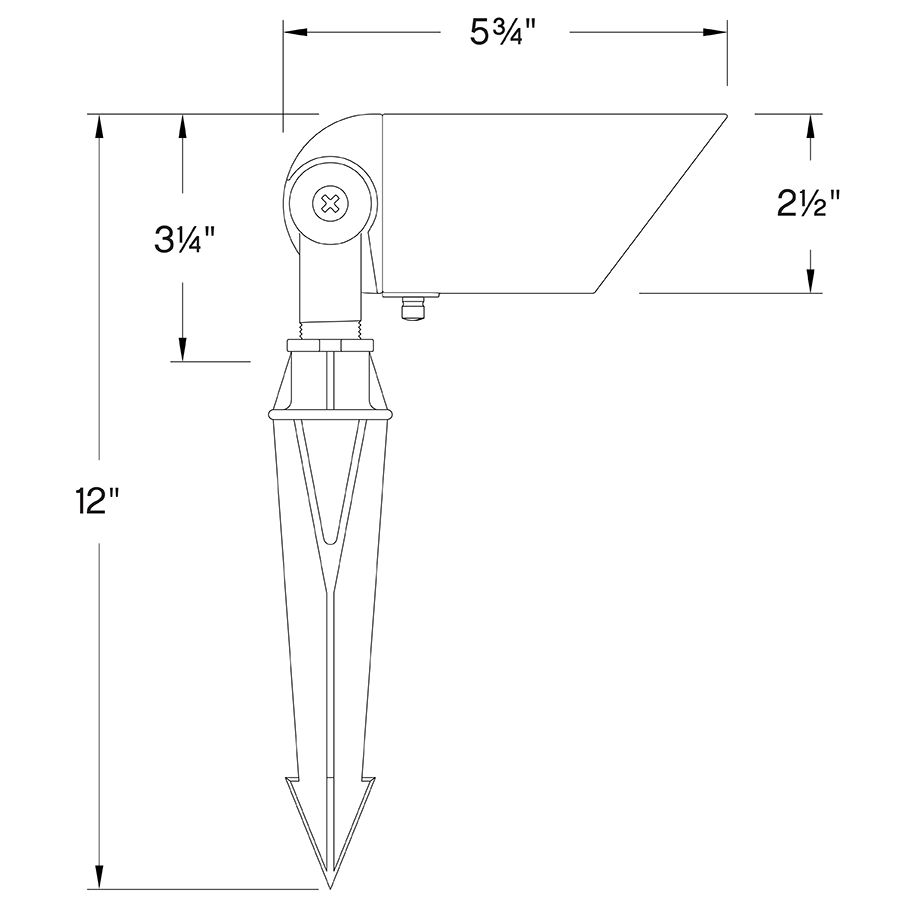 Hinkley LumaCore Variable Output Hardy Island 12V Spot Light