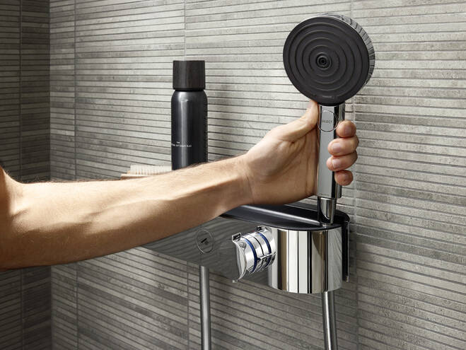 Hansgrohe Pulsify S Handshower 105 Select 3-Jet 1.75 GPM