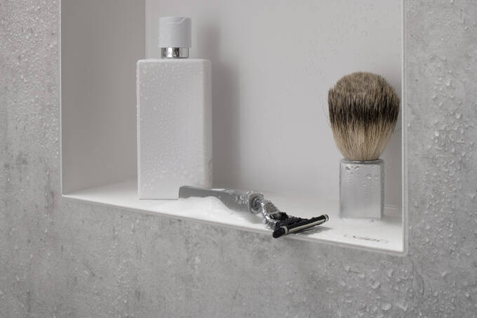 Hansgrohe XtraStoris Minimalistic Wall Niche Frameless 12x 12x 4