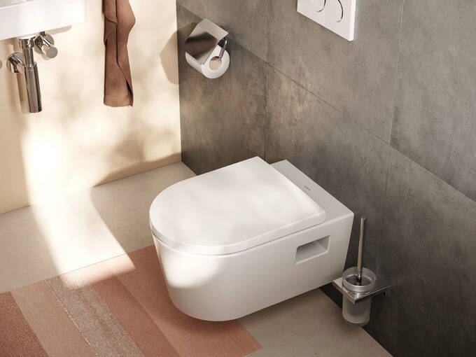 Hansgrohe AddStoris Toilet Paper Holder with Cover