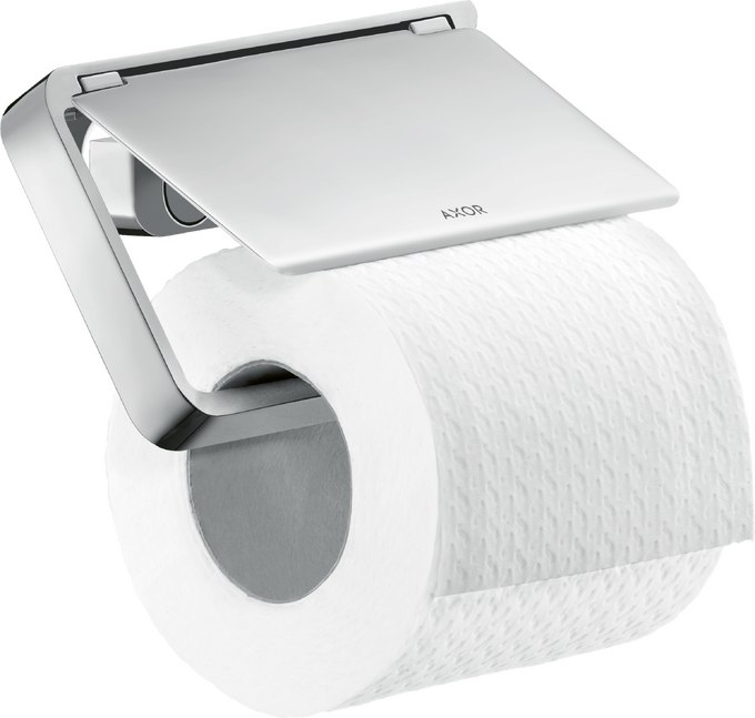 AXOR Universal SoftSquare Toilet Paper Holder with Cover