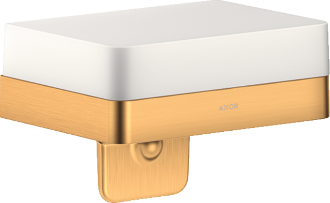 AXOR Universal SoftSquare Soap Dispenser with Shelf