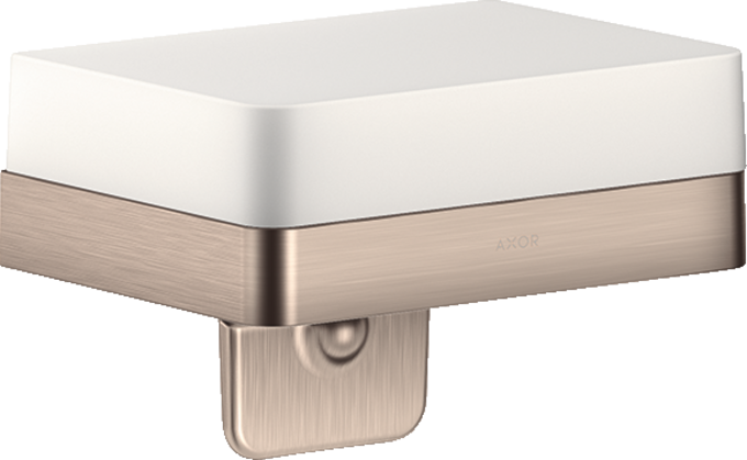 AXOR Universal SoftSquare Soap Dispenser with Shelf