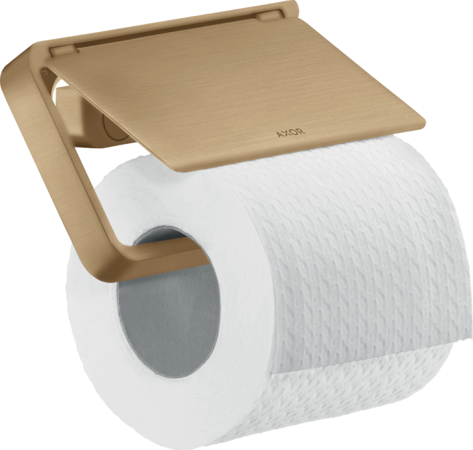 AXOR Universal SoftSquare Toilet Paper Holder with Cover
