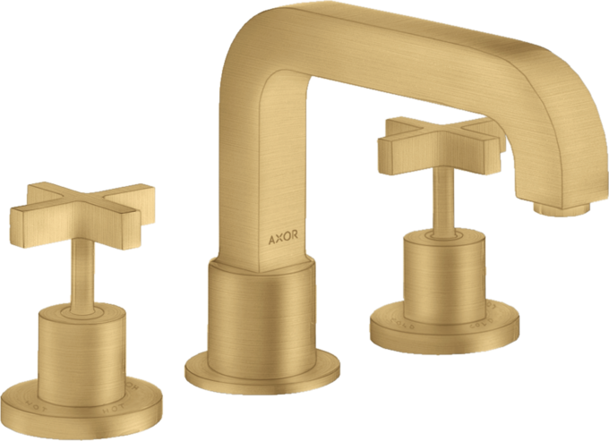AXOR Citterio 3-Hole Roman Tub Set Trim Cross Handles
