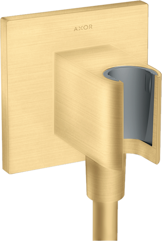 AXOR ShowerSolutions Wall Outlet with Handshower Holder Square