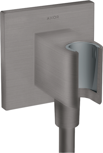 AXOR ShowerSolutions Wall Outlet with Handshower Holder Square