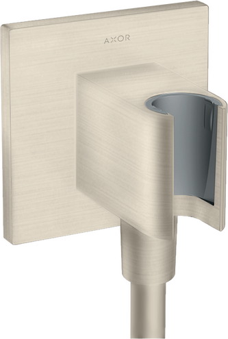 AXOR ShowerSolutions Wall Outlet with Handshower Holder Square