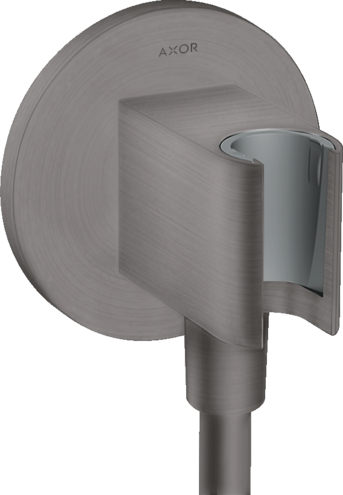AXOR ShowerSolutions Wall Outlet with Handshower Holder Round
