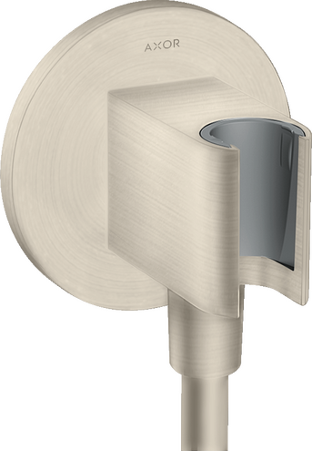 AXOR ShowerSolutions Wall Outlet with Handshower Holder Round