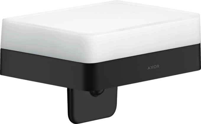 AXOR Universal SoftSquare Soap Dispenser with Shelf
