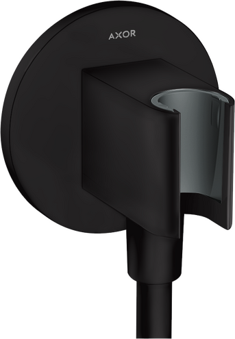 AXOR ShowerSolutions Wall Outlet with Handshower Holder Round