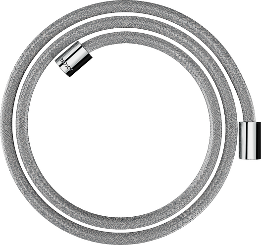 AXOR ShowerSolutions Textile Hose with Cylindrical Nut 63"