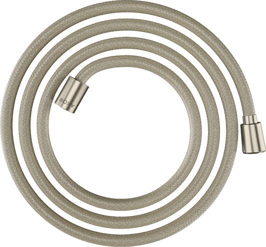 AXOR ShowerSolutions Textile Hose with Cylindrical and Conical Nut 79"