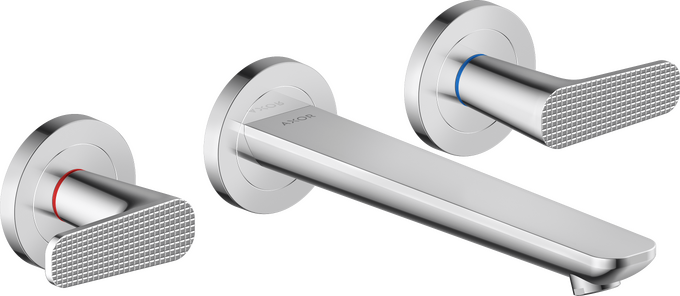 AXOR Citterio C WallMounted Widespread Faucet Cubic Cut