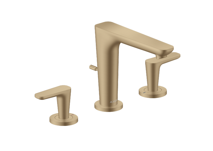 AXOR Citterio C Widespread Faucet 125 with Pop-Up Drain