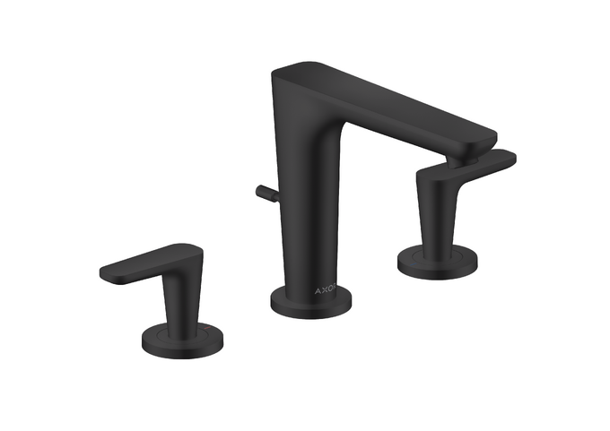 AXOR Citterio C Widespread Faucet 125 with Pop-Up Drain