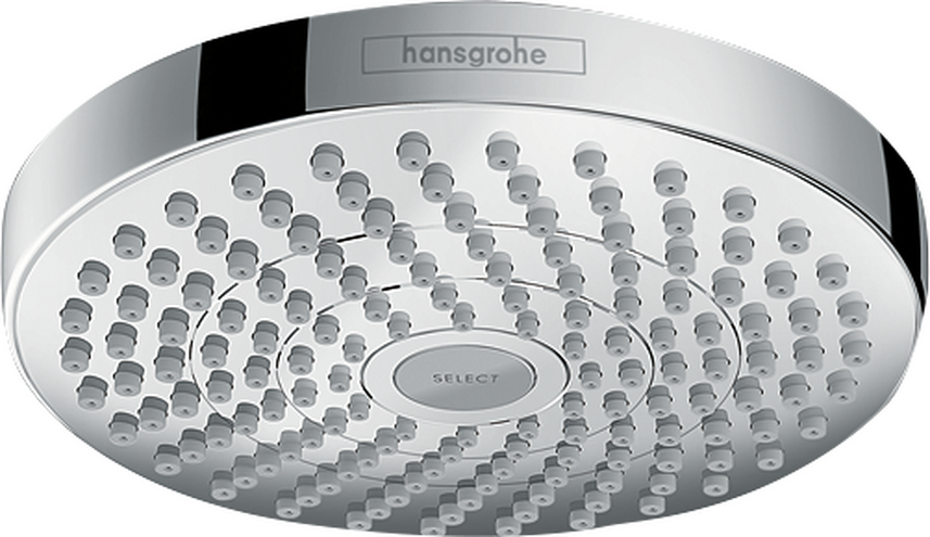 Hansgrohe Croma Select S Showerhead 180 2-Jet 1.8 GPM