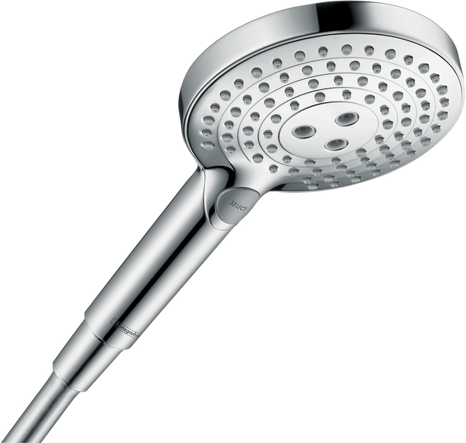 Hansgrohe Raindance Select S Handshower 120 3-Jet PowderRain 2.5 GPM
