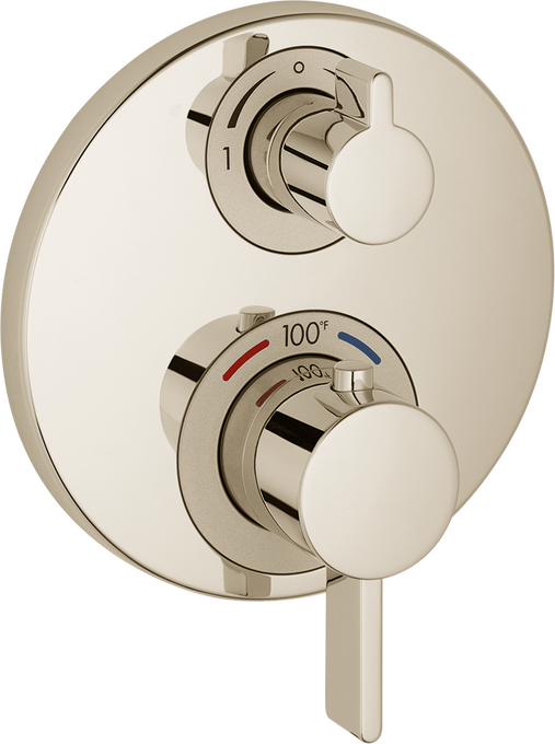 Hansgrohe Ecostat S Thermostatic Trim with Volume Control and Diverter