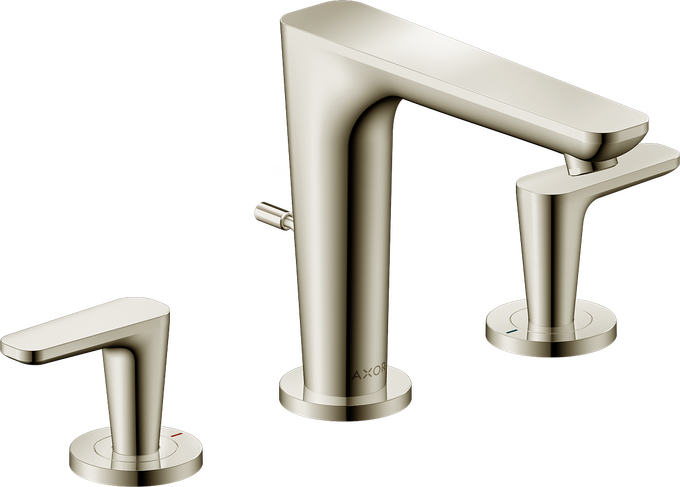 AXOR Citterio C Widespread Faucet 125 with Pop-Up Drain