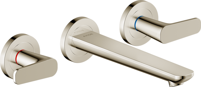 AXOR Citterio C Wall-Mounted Widespread Faucet