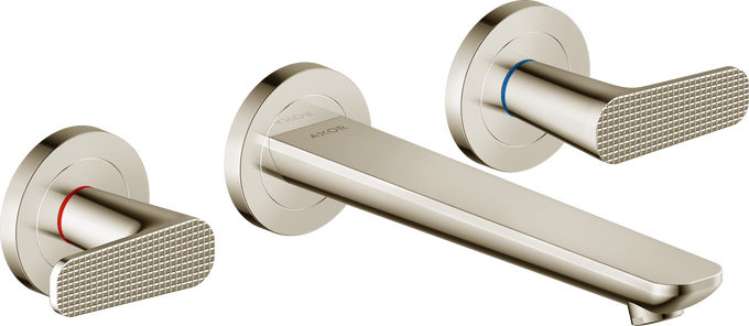 AXOR Citterio C WallMounted Widespread Faucet Cubic Cut