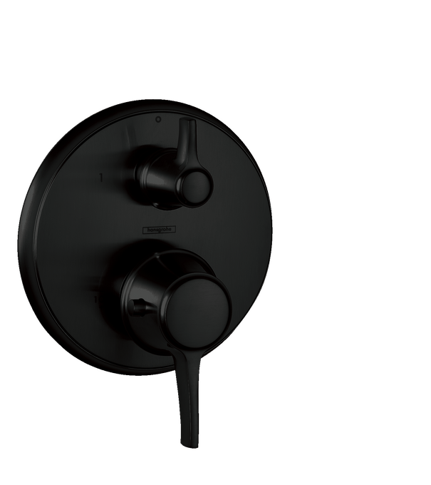 Hansgrohe Ecostat Classic Thermostatic Trim with Volume Control and Diverter Round