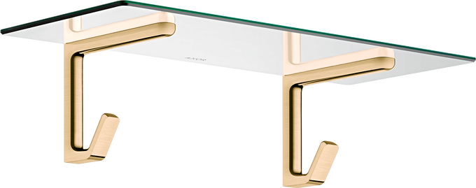 AXOR Universal SoftSquare Towel Shelf with Robe Hooks