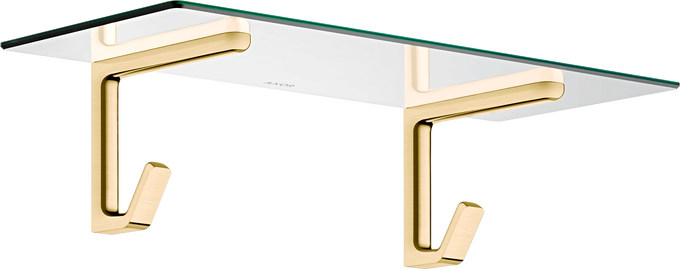 AXOR Universal SoftSquare Towel Shelf with Robe Hooks