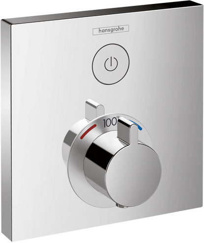 Hansgrohe ShowerSelect Thermostatic Trim for 1 Function Square