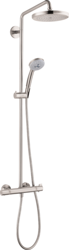 Hansgrohe Croma Showerpipe 220 1-Jet 2.5 GPM